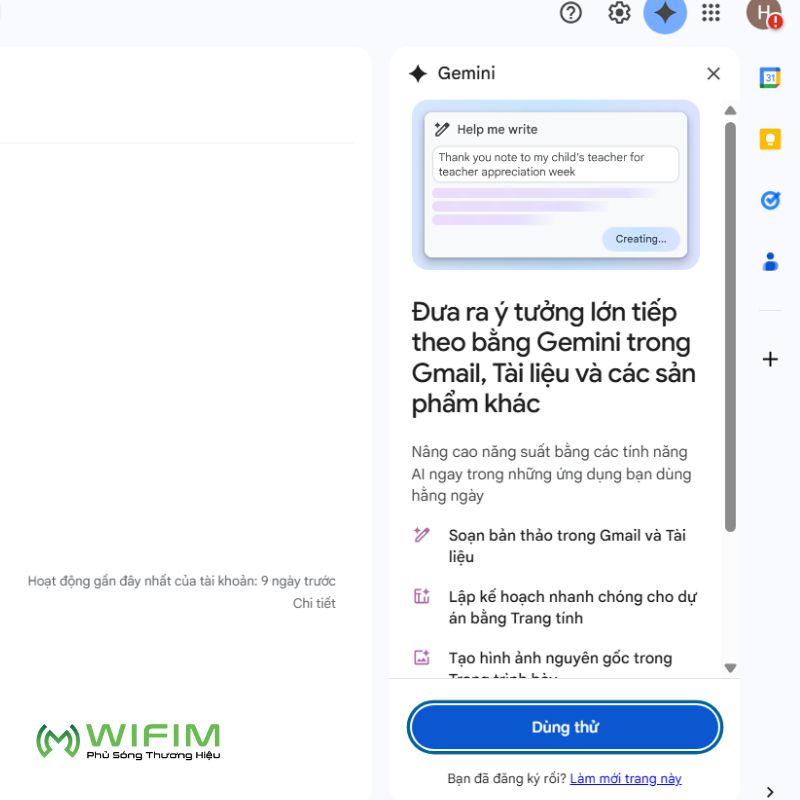 Tóm tắt email từ quản lý