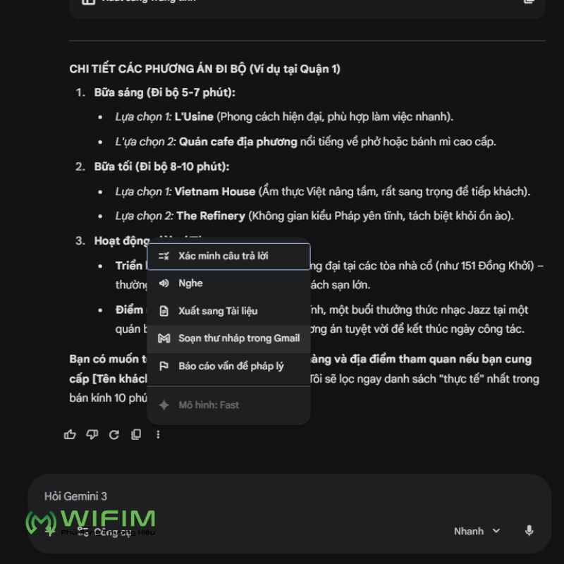 Chia sẻ bản nháp để quản lý xem xét