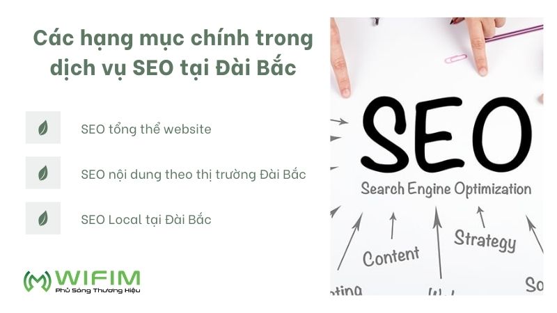Các hạng mục chính trong dịch vụ SEO tại Đài Bắc Các hạng mục chính trong dịch vụ SEO tại Đài Bắc