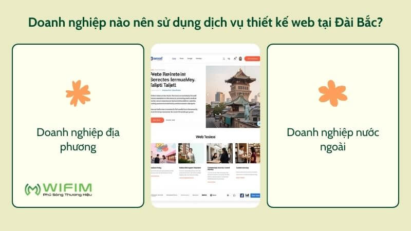 Doanh nghiệp nào nên sử dụng dịch vụ thiết kế web tại Đài Bắc?