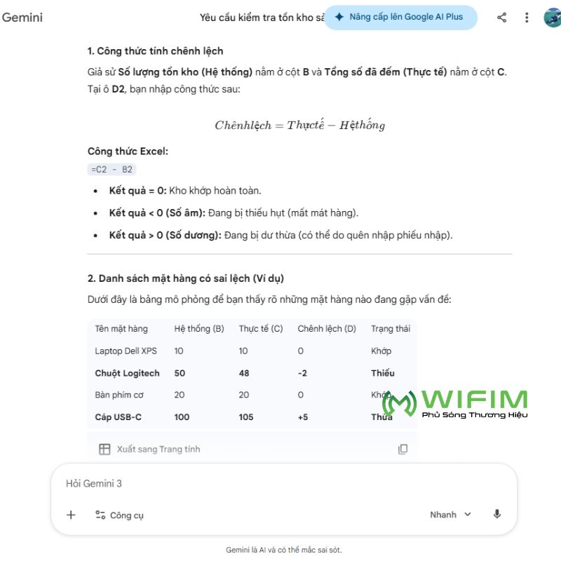 Trường hợp sử dụng: Quản lý kiểm kê / kiểm toán