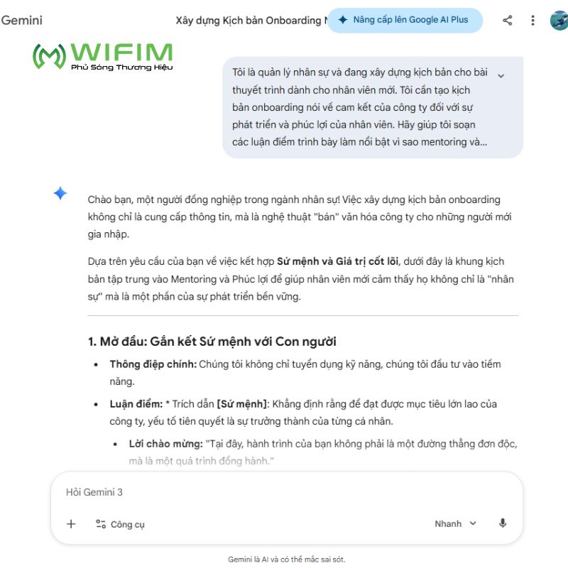 Trường hợp sử dụng: Chào đón nhân viên mới Trường hợp sử dụng: Chào đón nhân viên mới
