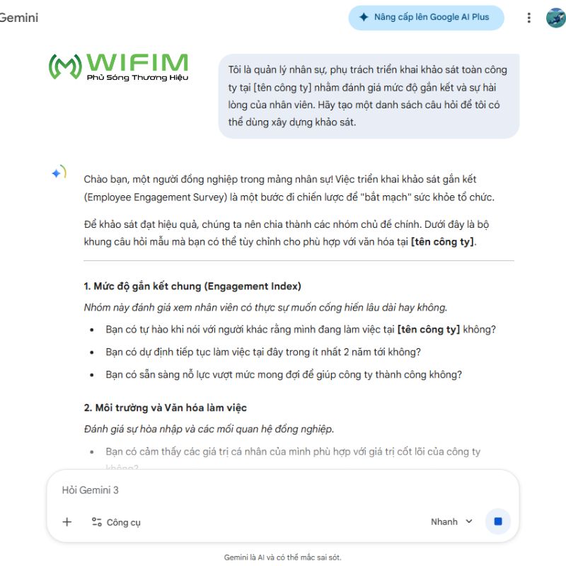 Thực hiện khảo sát mức độ gắn kết và hài lòng của nhân viên Thực hiện khảo sát mức độ gắn kết và hài lòng của nhân viên