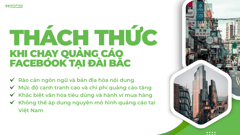 Những thách thức khi chạy quảng cáo Facebook tại Đài Bắc