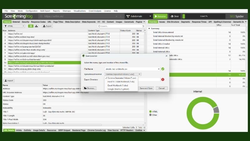 Xuất dữ liệu đa định dạng Xuất dữ liệu đa định dạng